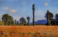 Mohnfeld Claude Monet Szenerie
